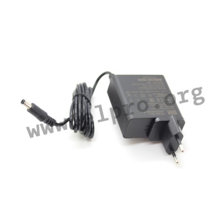 NGE30E12-P1J, Mean Well plug-in switching power supplies, 30W, for medical technology, energy efficiency Level VI, NGE30 series