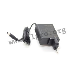 NGE30E18-P1J, Mean Well plug-in switching power supplies, 30W, for medical technology, energy efficiency Level VI, NGE30 series