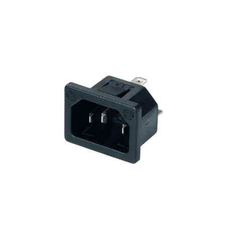 753/30/63/SW, Kaiser Built-in cold appliance plug, 40°C, straight, 753 series