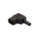 748/SW, Kaiser IEC plug connectors, 70°C, angled, 748 series 748_sw 748/SW