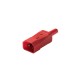 749/RT, Kaiser IEC plug connectors, 70°C, straight, 749 series 749rt 749/RT