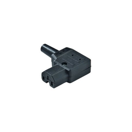 791/SW, Kaiser Hot appliance sockets, 120°C, angled, 791 series