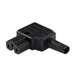 892/SW, Kaiser Hot appliance sockets, 155°C, angled, 892 series