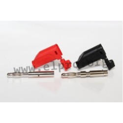 FK 15 S NI / RT, Schützinger banana plugs, stackable, 16A, FK 15 series