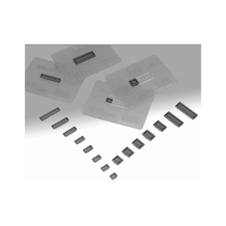 DF23C-16DP-0.5V-92, Hirose Electric ZIFF/FFC/FPC plugs, PCB, RM 0,5mm, gold-plated, DF23 series