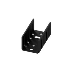 ICK 35 SA, Fischer extruded heatsinks, for TO220, 18,5mm width, ICK 35 series