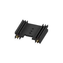 SK 409 38,1 STS, Fischer extruded heatsinks, with soldering pins for PCB mounting, SK 129, SK 145 and SK 409 series