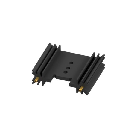 SK 409 38,1 STS, Fischer extruded heatsinks, with soldering pins for PCB mounting, SK 129, SK 145 and SK 409 series