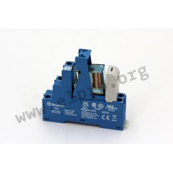 48.31.7.024.0050, Finder switching relays, 10A, 1x changeover contact (SPDT), 48.31 series