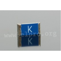 S-SMD FF 3,5 A 1206, Siba SMD fuses, very fast acting, 1206 housing, 154000 series