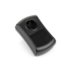 PD140BN-S, Supertronic Plug Housings, ABS, grey / black, PD series
