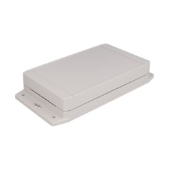 1555U2F17GY, Hammond wall and desktop enclosures, polycarbonate, IP68, 1555 series