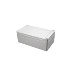1555UL2GY, Hammond wall and desktop enclosures, polycarbonate, IP68, 1555 series