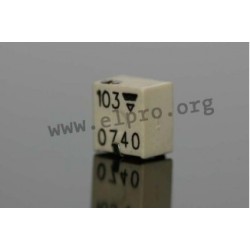 TSM4YJ503KR05, Vishay SMD multiturn trimmers, 0,25W, 1/5", TSM4YJ series