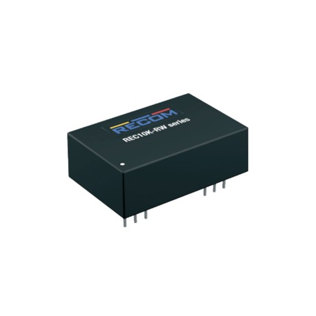 REC10K-4809SRW/H4, Recom DC/DC converters, 10W, DIL24 housing, REC10K-RW series