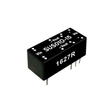 SUS01L-09, Mean Well DC/DC converters, 1W, unregulated, SUS01 series