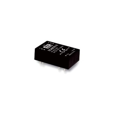 DCWN03B-05, Mean Well DC/DC converters, 3W, DIL24 housing, DCWN03 series