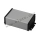 1457K1202, Hammond diecast extruded aluminium enclosures, IP65, with aluminium end panels, 1457 series 1457K1202