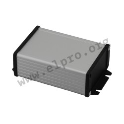 1457K1202, Hammond diecast extruded aluminium enclosures, IP65, with aluminium end panels, 1457 series