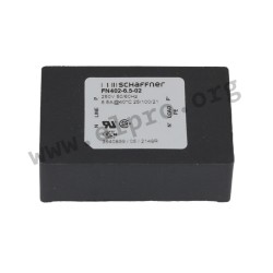 FN402-2.5-02, Schaffner PCB filters, FN 402 series