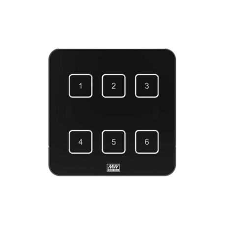 DTP-206-E, Mean Well DALI-1 Touch Panel, DTP-2xx Serie