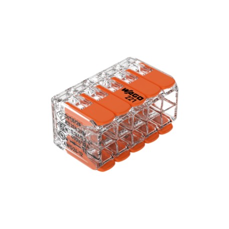 221-420, Wago connecting clamps, 32A, COMPACT 221 series