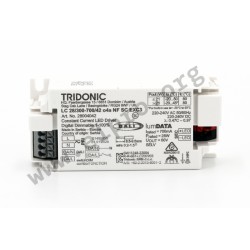 28004042, Tridonic LED power supplies, 28W, Dali-2 push-dimm, IP20, constant current, LC 28W 300700mA o4a NFC SC EXC series