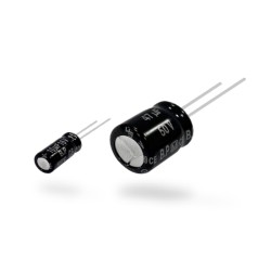 ECA1CEN470B, Panasonic electrolytic capacitors, radial, 105°C, GA and GA Bi-Polar series