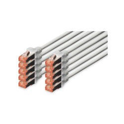 DK-1644-010-10, Assmann Digitus SFTP patch cables, Cat 6, DK-1644 series