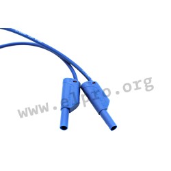 VSFK 8500 / 1 / 200 / BL, Schützinger Sicherheits-Messleitungen, CAT II, 2,5mm², 32A, VSFK 8500 und VSFK 8501 Serie