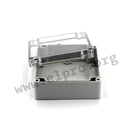 5U210710, BOX4U general purpose enclosures, polycarbonate, light grey, IP65/IP66, 5U2 series