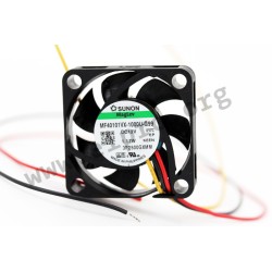 MF40101VX-1000U-G99, Sunon Lüfter, 40x40x10mm, 12V DC, EE/EF/MF/HA Serie