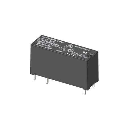 JS-24MN-K-B, FCL Components printrelays, 8A, SPST-NO, JS series