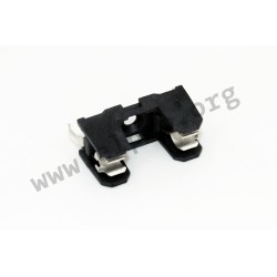 PTF/18THR, Stelvio Kontek fuse holders, 10A, SMD and THT, PTF18 series