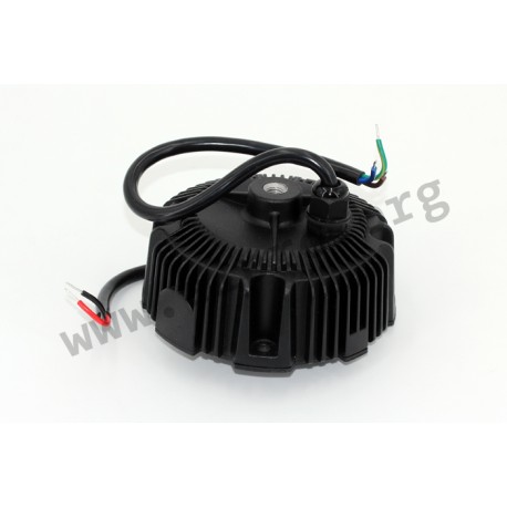 HBG-100-60, Mean Well LED drivers, 100W, IP67, constant current, circular housing, HBG-100 series