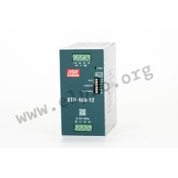 XTR-480-12, Mean Well DIN rail power supplies, 480W, XTR-480 series