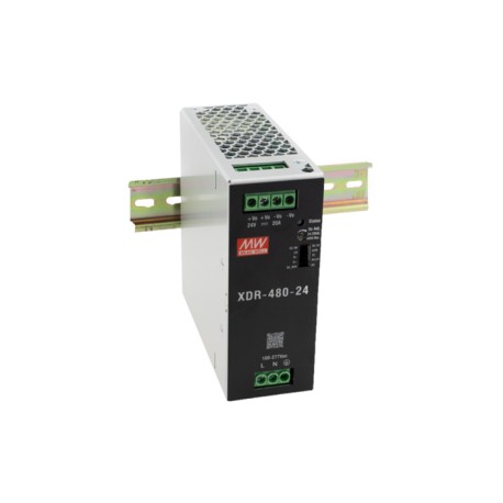 XDR-480-24, Mean Well DIN-Schienen Schaltnetzteile, 480W, XDR-480 Serie