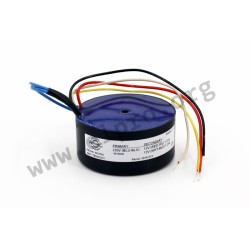 TE0030212, Torivac toroidal transformers, moulded type, 30 to 300VA, 1x230V, TE series