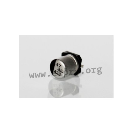 EEE0JA221WP, Panasonic Elektrolyt-Kondensatoren, SMD, 85°C, S Serie