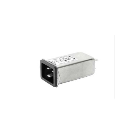 5130.0000, Schurter Funkentstörfilter, mit Kaltgerätestecker und Flachsteckeranschluss, 5130 Serie