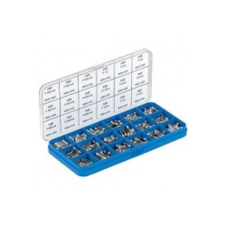 0034.9857, Schurter G-Sicherungen Sortimentsboxen, 5x20mm, 250V