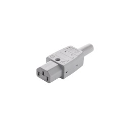 794/GR, KB and Kaiser IEC connectors, 70°C, cable mount