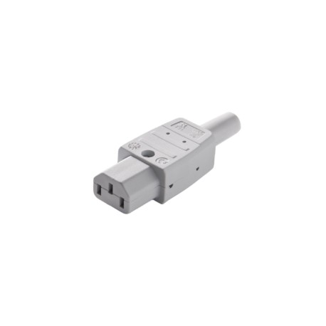 794/GR, KB and Kaiser IEC connectors, 70°C, cable mount