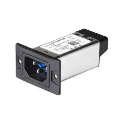 3-152-001, Schurter RFI filter, with IEC plug, panel mounting, 5180 series
