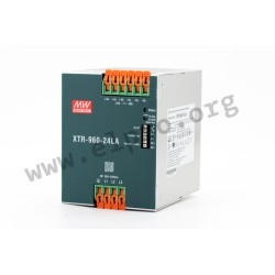 XTR-960-24LA, Mean Well DIN-Schienen Schaltnetzteile, 960W, XTR-960 Serie