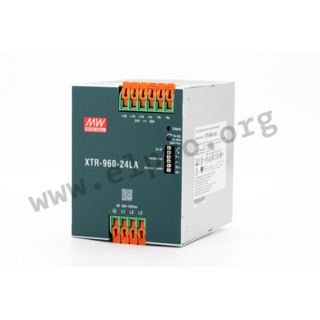 XTR-960-48LA, Mean Well DIN-Schienen Schaltnetzteile, 960W, XTR-960 Serie