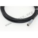 42-10038, Conec connectors, screw locking, with wire, molded, SAL series SAL-8-RK4-5-K1 42-10038
