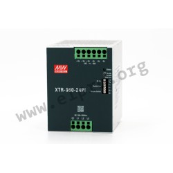 XTR-960-48PI, Mean Well DIN-Schienen Schaltnetzteile, 960W, XTR-960 Serie