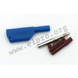 SFK 8500 S NI / AS / BL, Schützinger Sicherheits-Federkorbstecker, stapelbar, 32A, SFK 40 und SFK 8500 Serie