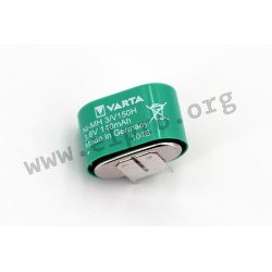 55615603059, Varta NiMH-Pufferakkus, 2,4V/3,6V/4,8V, mit Lötfahnen, V150H Serie